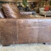 RESTORATION HARDWARE Maxwell Cocoa Leather Sofa
