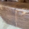 RESTORATION HARDWARE Maxwell Cocoa Leather Sofa