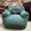 MAXYOYO Forest Green Sherpa Bean Bag Chair