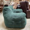 MAXYOYO Forest Green Sherpa Bean Bag Chair