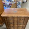 Vintage French Serpentine Faced 4 Drawer Dresser