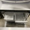 GE Stainless Steel French Door Fridge with Bottom Drawer Freezer Model #PNS20KSHAFSS