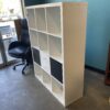 IKEA White Kallax 3*4 Cubbie Shelf with Add ons
