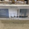 NEW! QUOIZEL Whitlock 6-Light Linear Chandelier in Matte Black