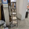 Weathered Grey A-Frame Farmhouse Display Shelf