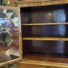 Old School Display Hutch w/ Adjustable Wood Shelves