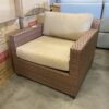 NEW! TK CLASSICS Laguna Patio Wicker Club Chair in Wheat (Southcenter Store)