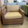 NEW! TK CLASSICS Laguna Patio Wicker Club Chair in Wheat (Southcenter Store)