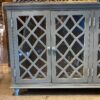 ASHLEY Mirimyn Antique Teal Door Accent Cabinet
