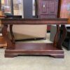 BENZARA Geelong Traditional Harp Legged Console Table