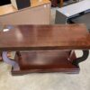 BENZARA Geelong Traditional Harp Legged Console Table