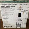 CUISINART 7-Cup Food Processor Model #DLC-5BC