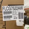 NEW! FRIGIDAIRE Stacked Gas Washer Dryer Model #FLCG7522AW
