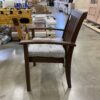 POTTERY BARN Chatham Walnut Finished Patio Chair