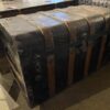 Vintage Steamer Trunk w/ Unique Décor
