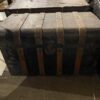 Vintage Steamer Trunk w/ Unique Décor