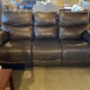 LA-Z-BOY Trouper Dark Brown Manual Recliner Sofa