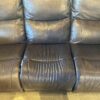 LA-Z-BOY Trouper Dark Brown Manual Recliner Sofa