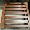 Solid Wood Accent Chair w/ Chinese Characters