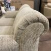 Sandy Fabric Roll Arm Loveseat