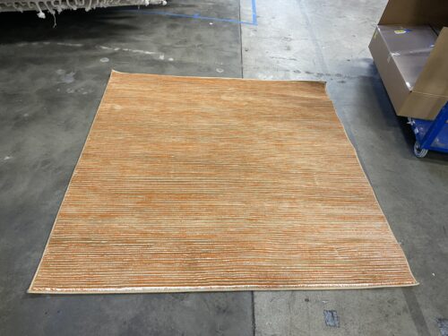 SAFAVIEH Vision Bright Orange Rug