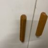 Rolling White & Wood Kitchen Cart