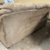 ASHLEY Light Brown 3-Seat Plush Sofa