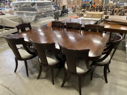 BAKER Palladian Neoclassical Solid Cherry Dining Set - 8 Chairs
