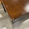 Square Wooden Dining Set w/ 4 Chairs & Marble Tile Center