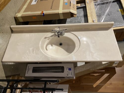 Acrylic Sink Counter w/ Faucet