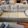 Minimal Neutral Grey 3-Seater Sofa