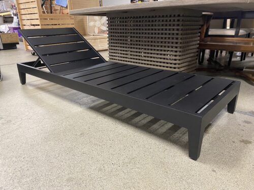 RESTORATION HARDWARE Balmain Aluminum Adjustable Chaise