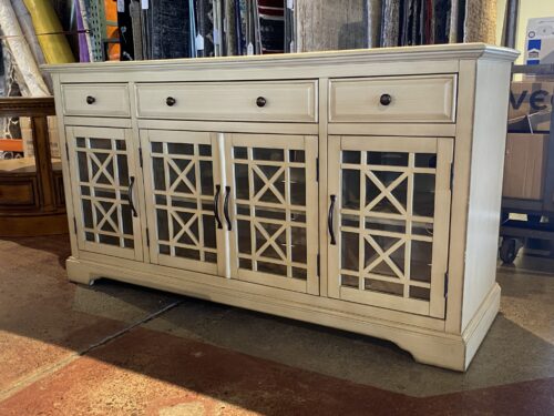 JOFRAN Craftsman Antique Cream 60" Media Console