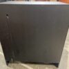 RESTORATION HARDWARE Alora Bar Cabinet in Black Oak (No Mirror Backing)