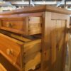 Knotty Blonde Wood 5-Drawer Dresser