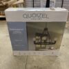 QUOIZEL Pendle Brook 5 Light Matte Black Chandelier