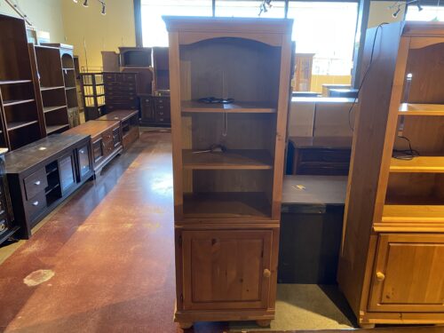 Honey Blonde Left Side Cabinet