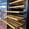 WINE ENTHUSIAST Single Zone Wine Fridge w/ Wood Glide Shelves