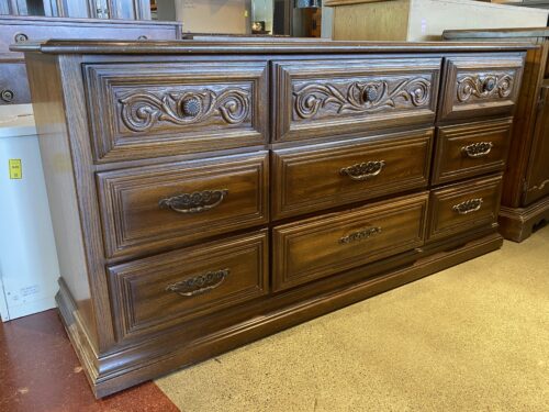 Dark Cottagecore 9-Drawer Dresser