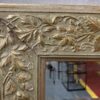 STANLEY Gold Painted Floral Patterned Mirror