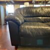 Casual Low Black 3-Seater Sofa