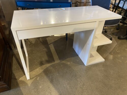 IKEA White Desk with Organizer Cubbies