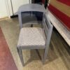 Vintage Telephone Bench in Misty Blue