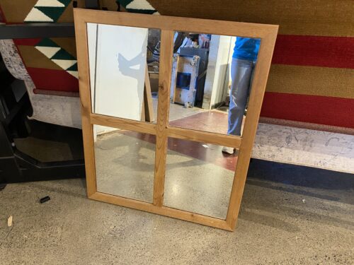 Window Pane Mirror