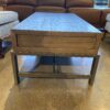 Reclaimed Wood Coffee Table with Six Drawers