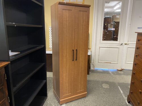 SAUDER Oak Storage Cabinet