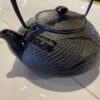 Black Cast Iron Dragonfly Teapot