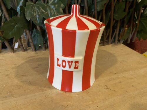 JOHNATHAN ADLER Vice Love Canister - Red