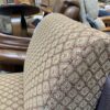 FLEXSTEEL Red and Orange Filigree Slipper Chair
