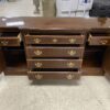 Dark Wooden 6-Drawer Buffet